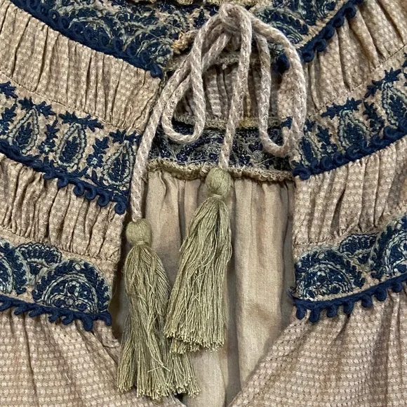 Free People Erin Embroidered Mini Dress - Picture 5 of 10